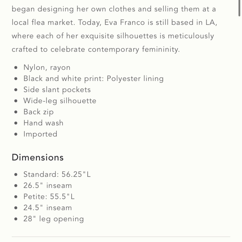 Anthropologie NWT Eva Franco Cedar Jumpsuit - Picture 5 of 9
